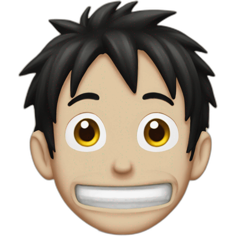 Luffy emoji