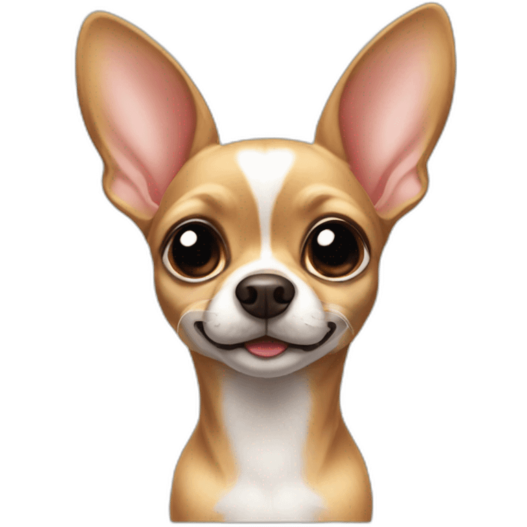 big eared chihuahua emoji