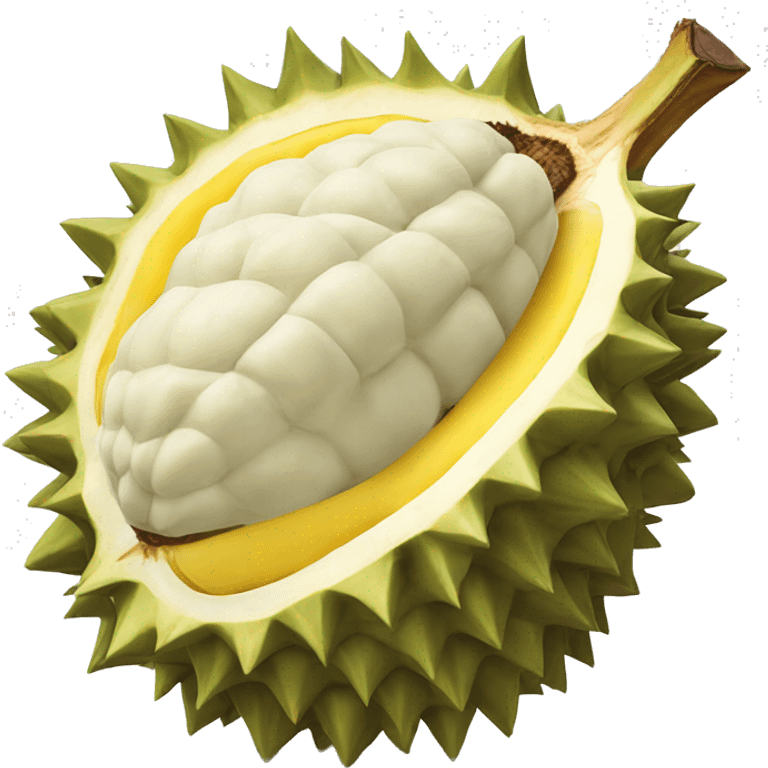 Durian fruit emoji