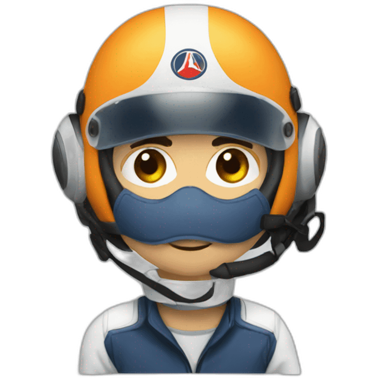 Pilote rally emoji