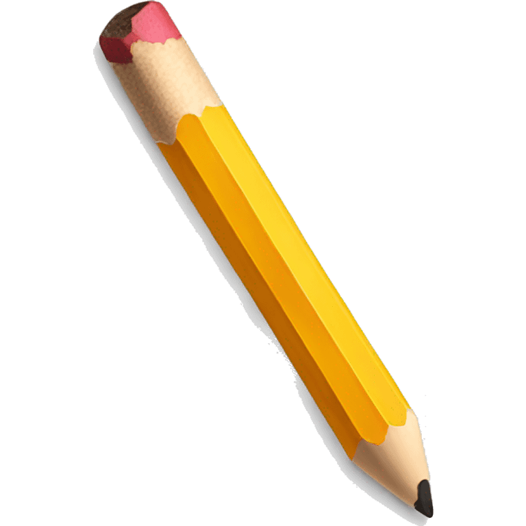 a gnawed pencil. emoji