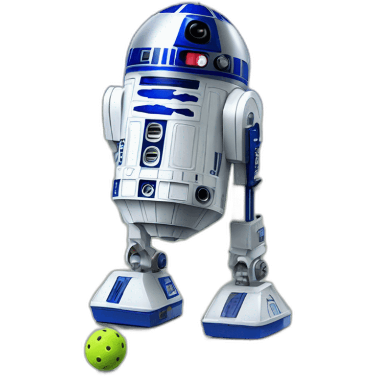 pickleball r2 d2 emoji