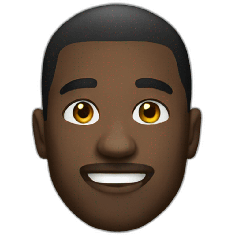 Black m emoji