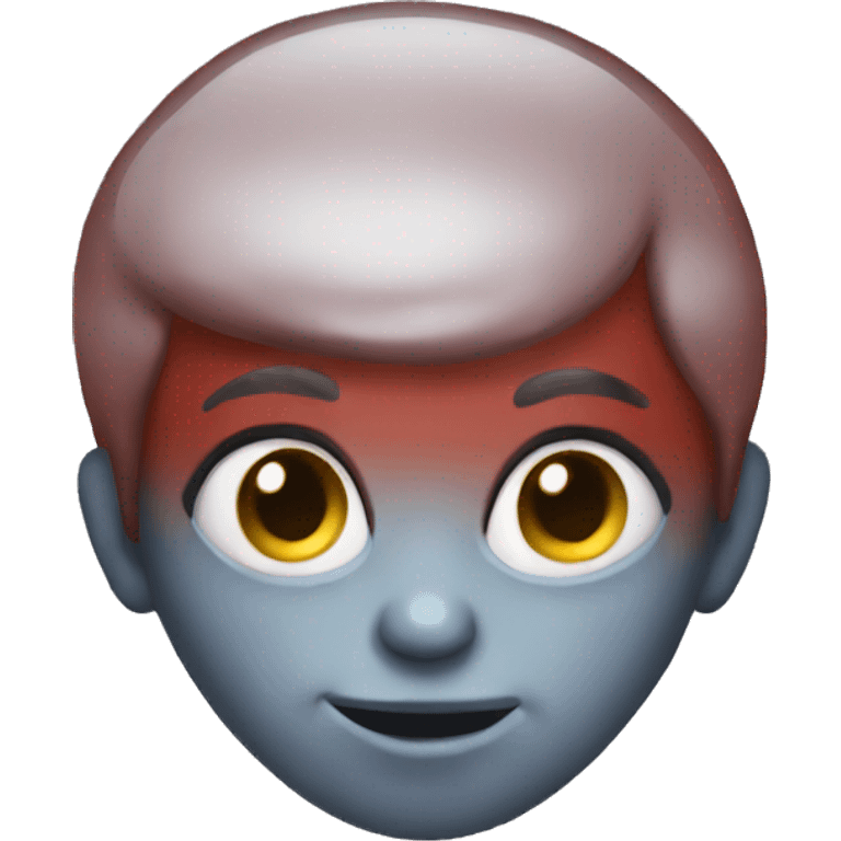 alien with red hair emoji