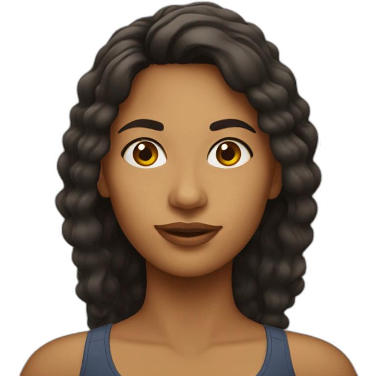 Brazilian woman emoji