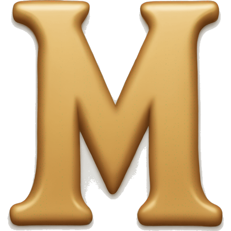 letter m with the letter a in the middle  emoji