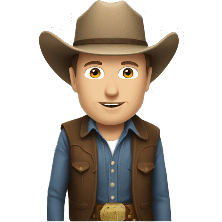 elon musk cowboy emoji