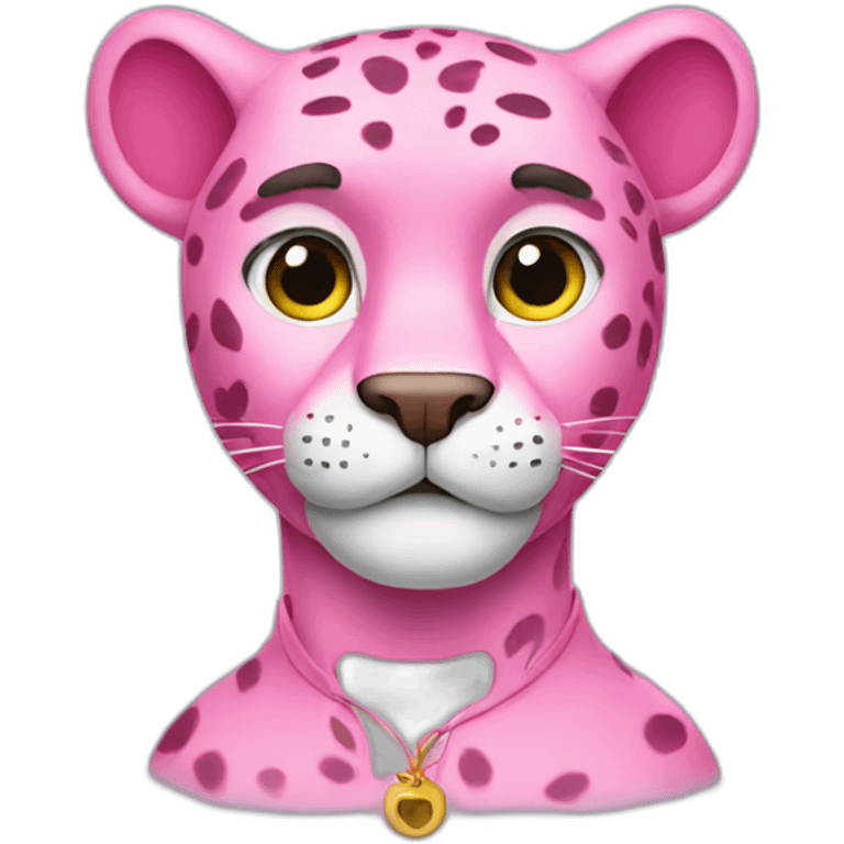 Pink panther emoji