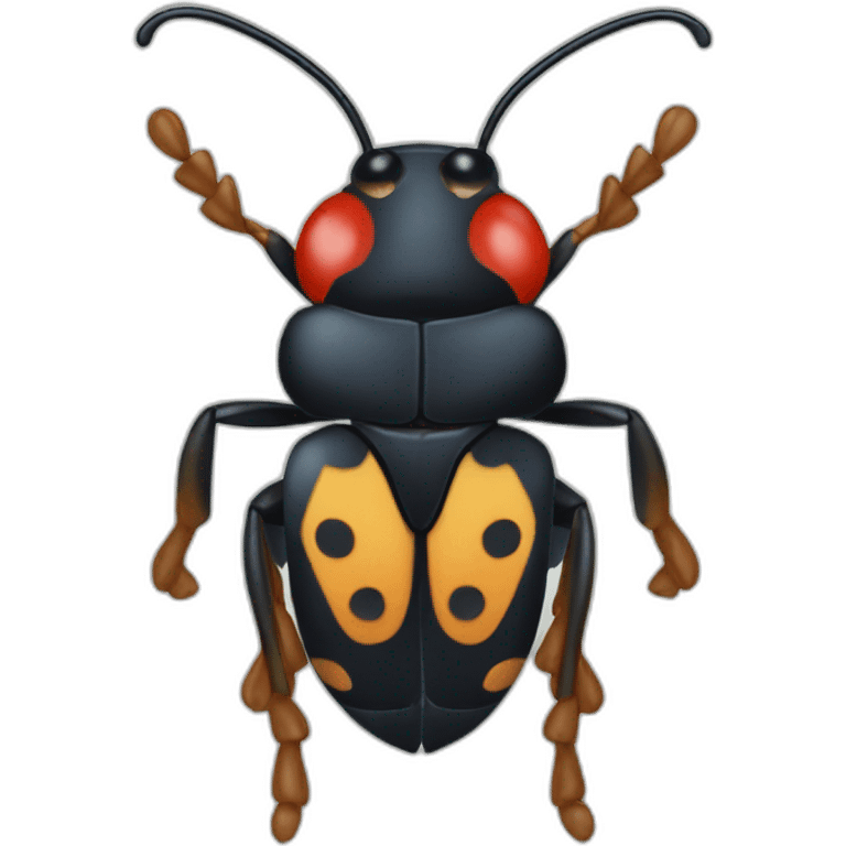 insecto mariquita emoji