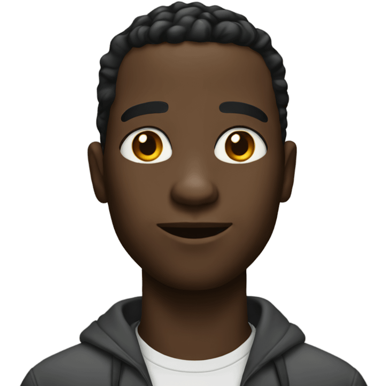 black guy emoji