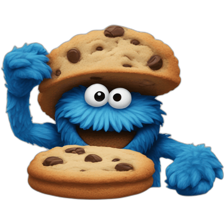 Cookie monster emoji