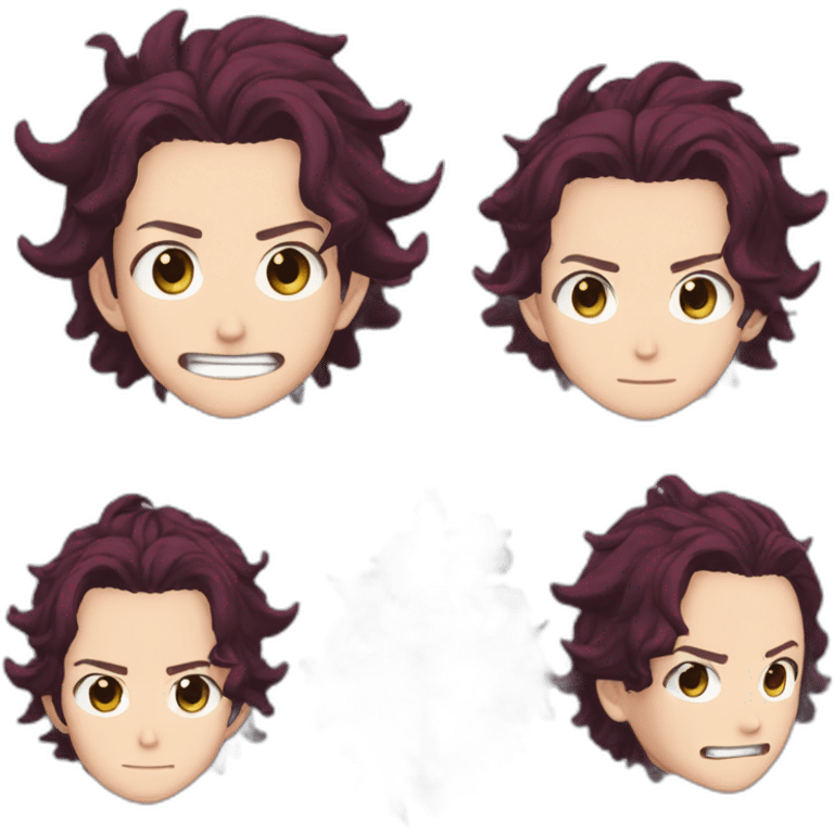 Tanjiro demon slayer emoji