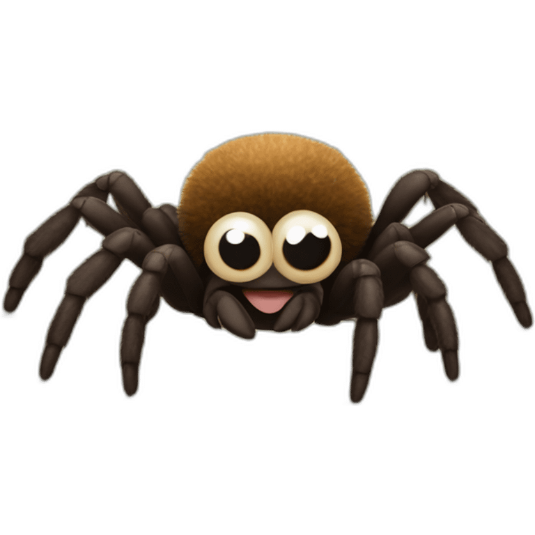 Cute little Chubby Tarantula  emoji