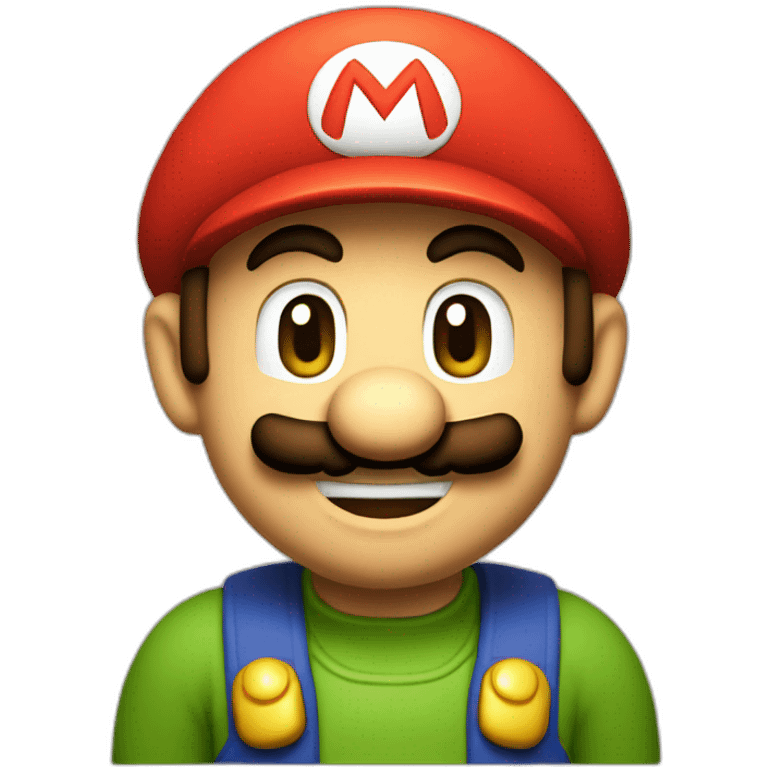 Retro mario emoji