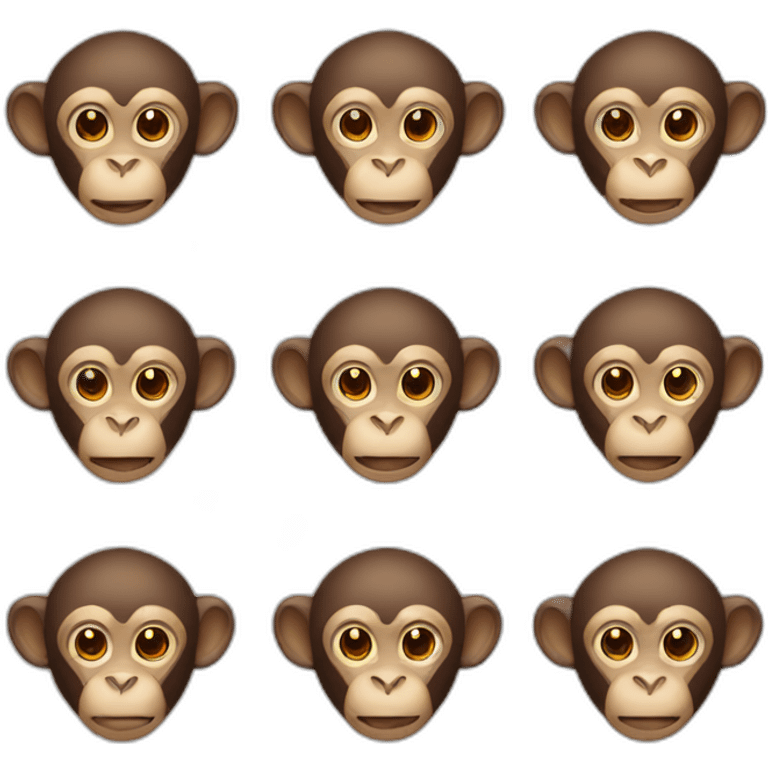 Monkey triggered emoji