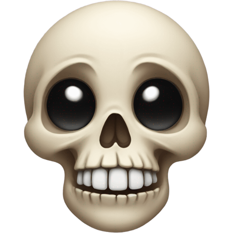 cute skull emoji