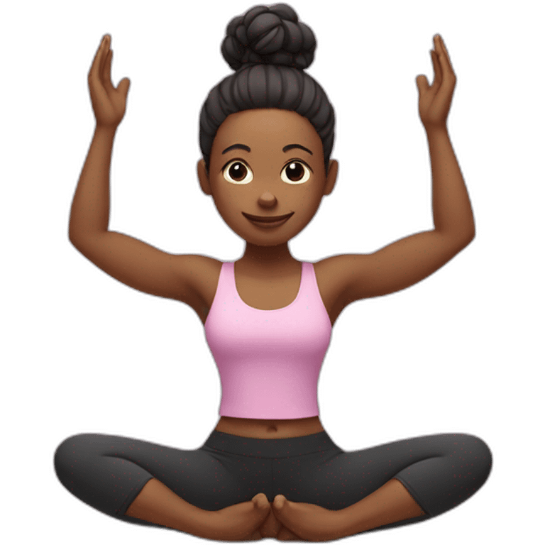 Minie yoga emoji