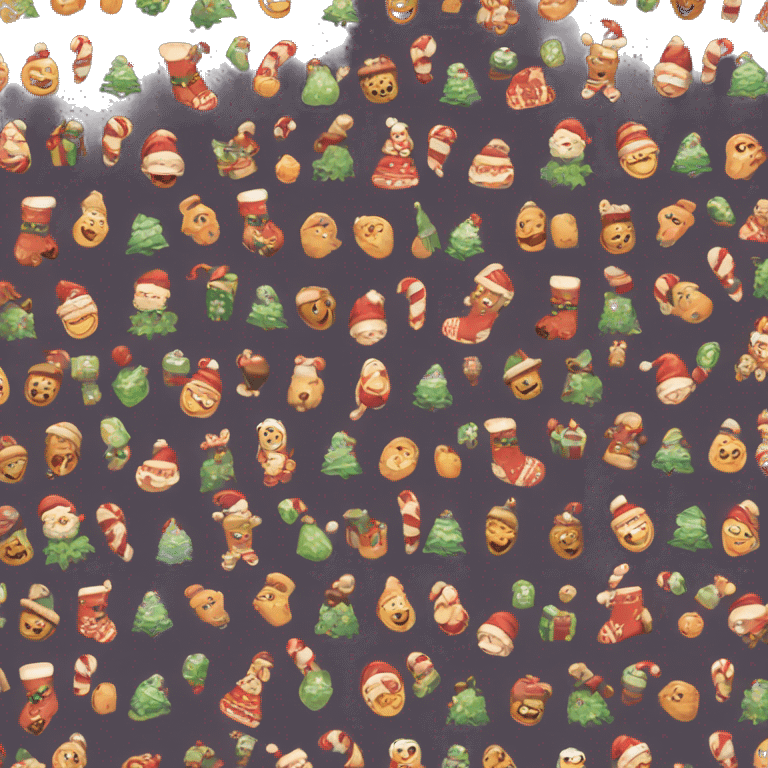 Christmas blanket emoji