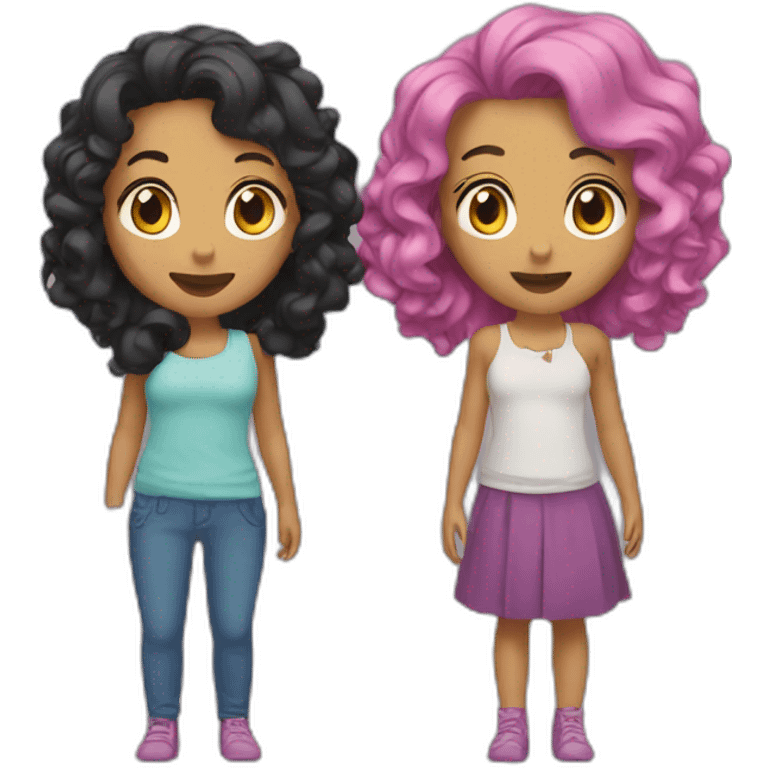 Bletsy and Naty emoji