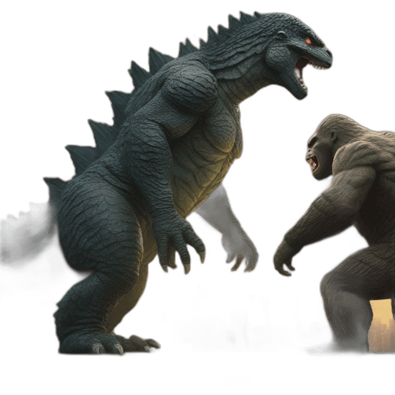 Godzilla vs Kong emoji