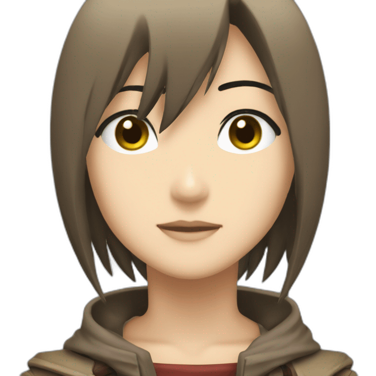 mikasa ackerman emoji