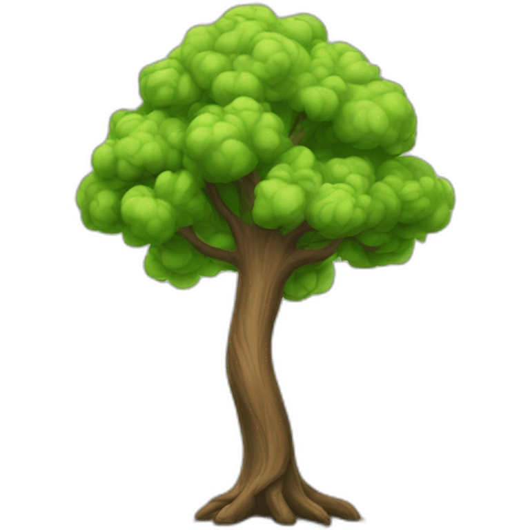 arbre qui fume emoji