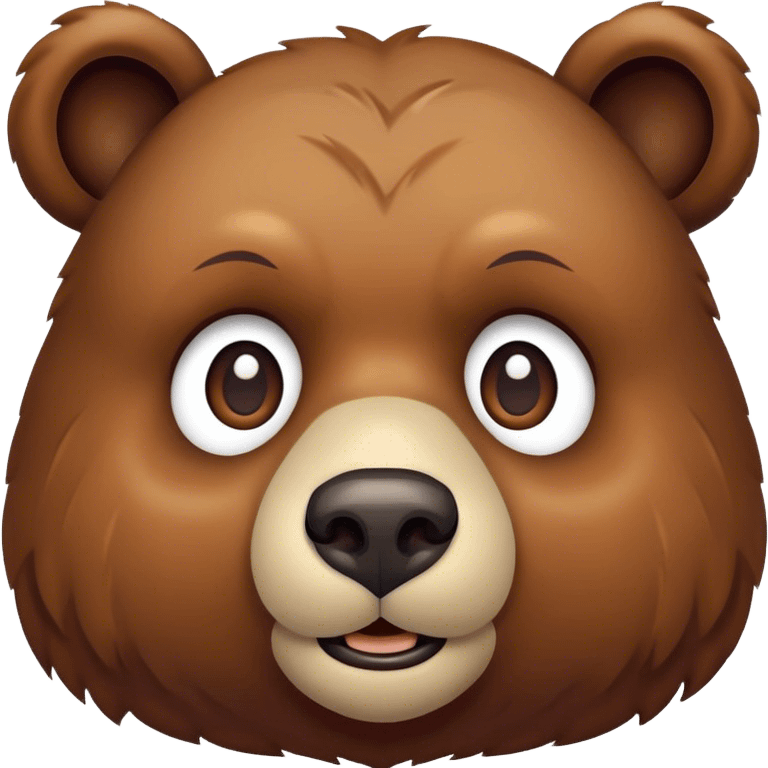 bear face emoji