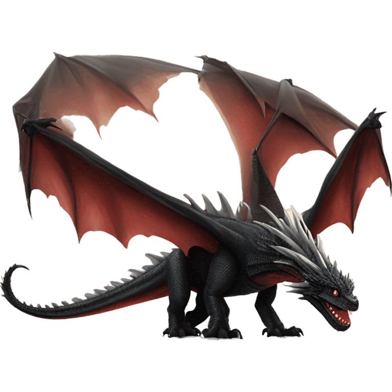 Game of thrones drogon emoji