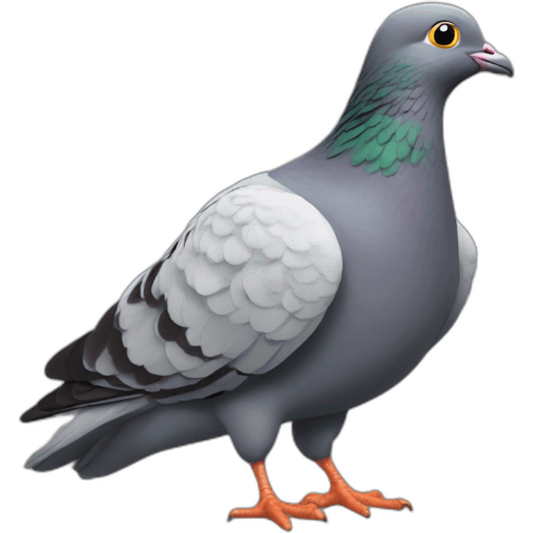 Pigeon qui mange des V-bucks emoji