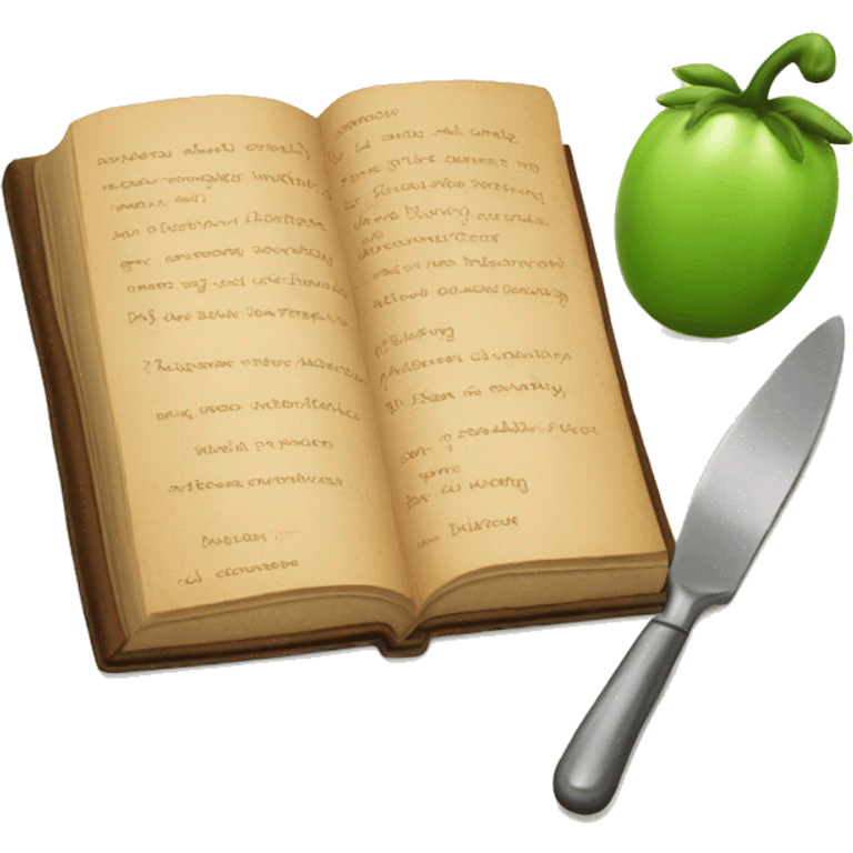 recipe book emoji