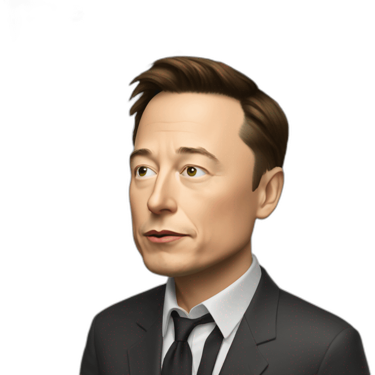 elon musk tired pf society emoji