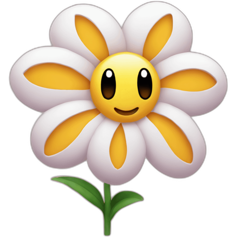 kirby flower emoji