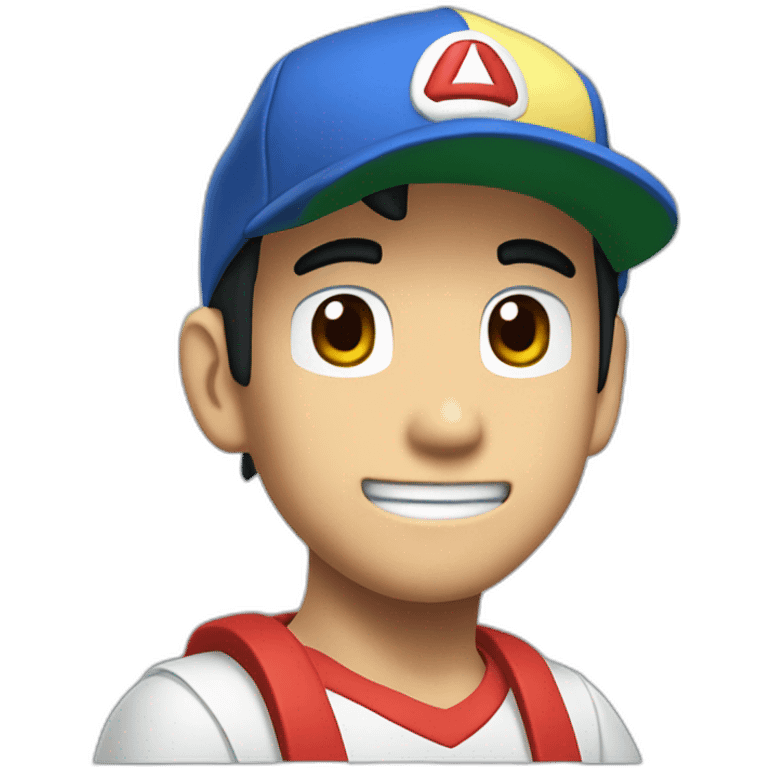 Ash ketchum emoji