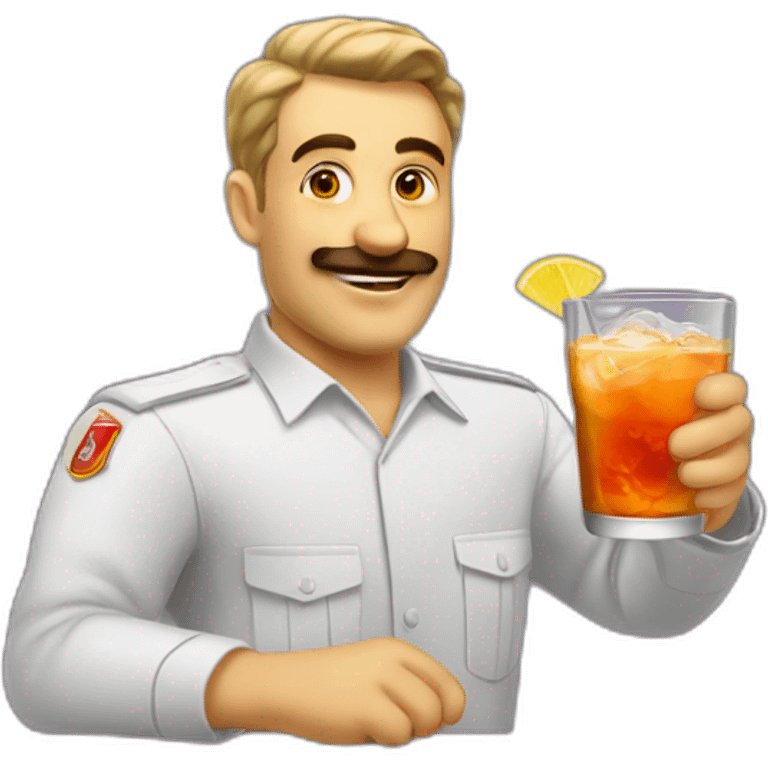 Staline drink volka emoji