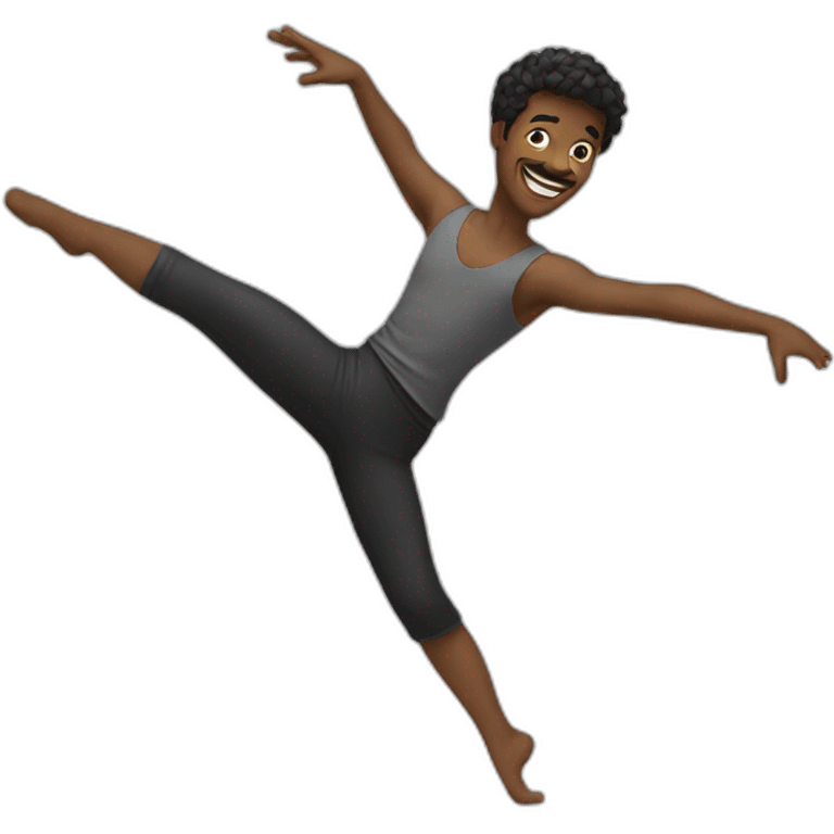 Dance man emoji