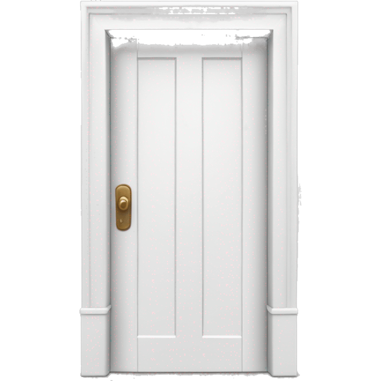 sqaure white door emoji