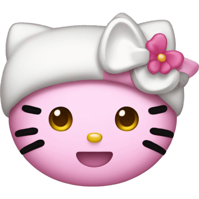 Make a cute hello kitty emoji  emoji