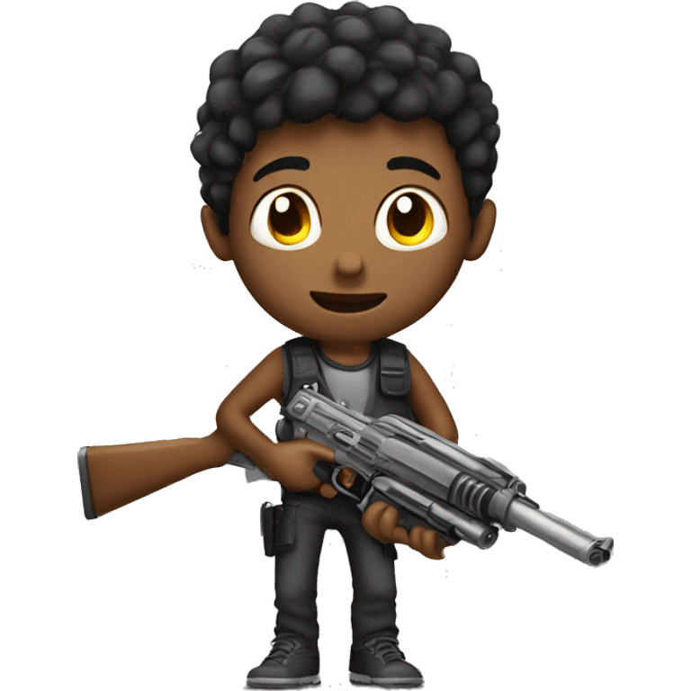 boy with blaster emoji