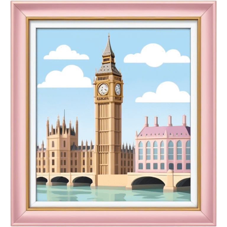 
pastel bigben emoji