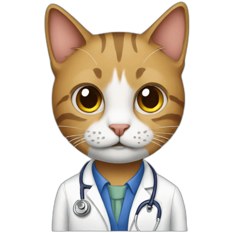 Cat who is the doctor emoji