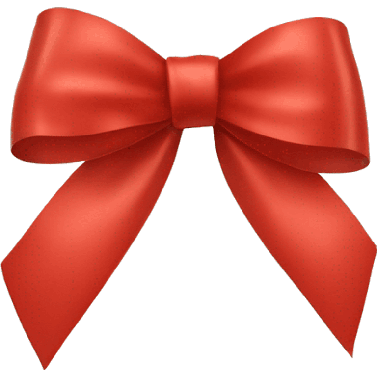 red ribbon bow emoji