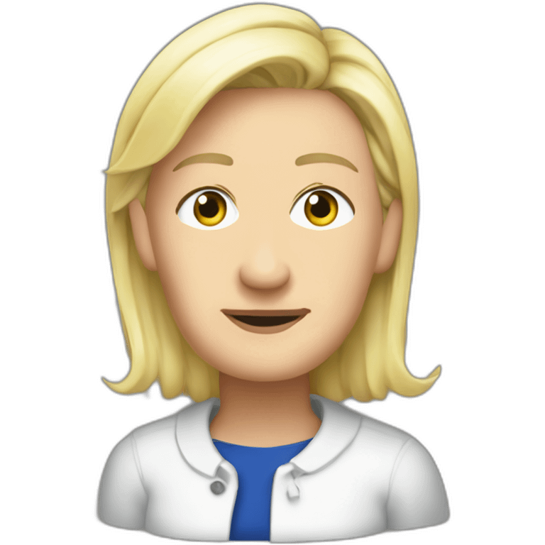 Melanchon le pen emoji