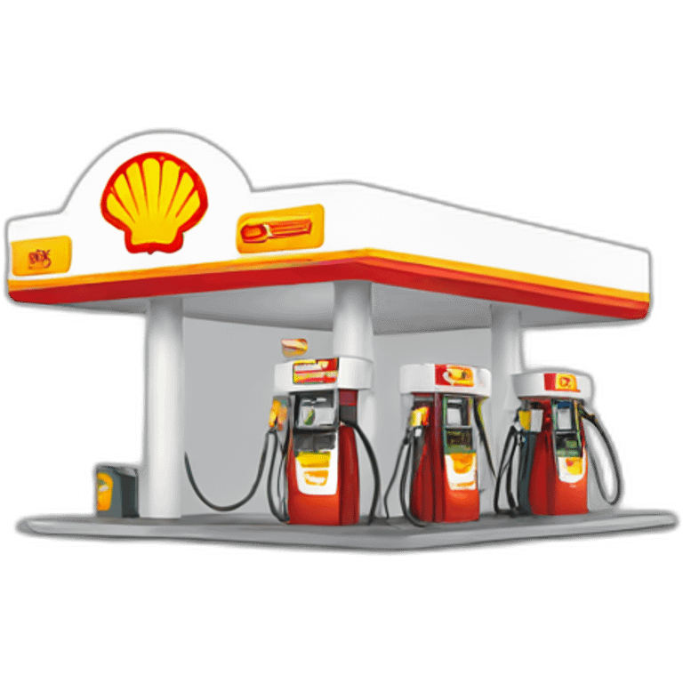 Shell fuel station emoji