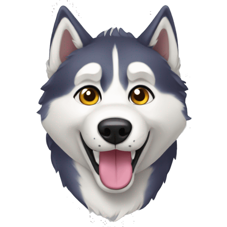 Husky patas emoji