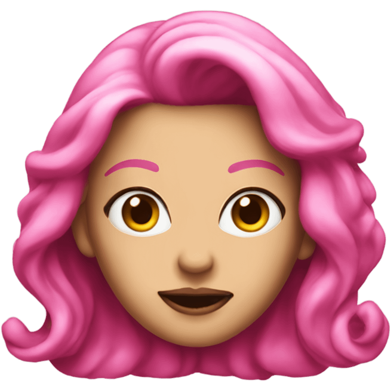 Pink wicked Glenda  emoji