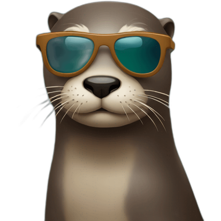 otter-wearing-sunglasses emoji