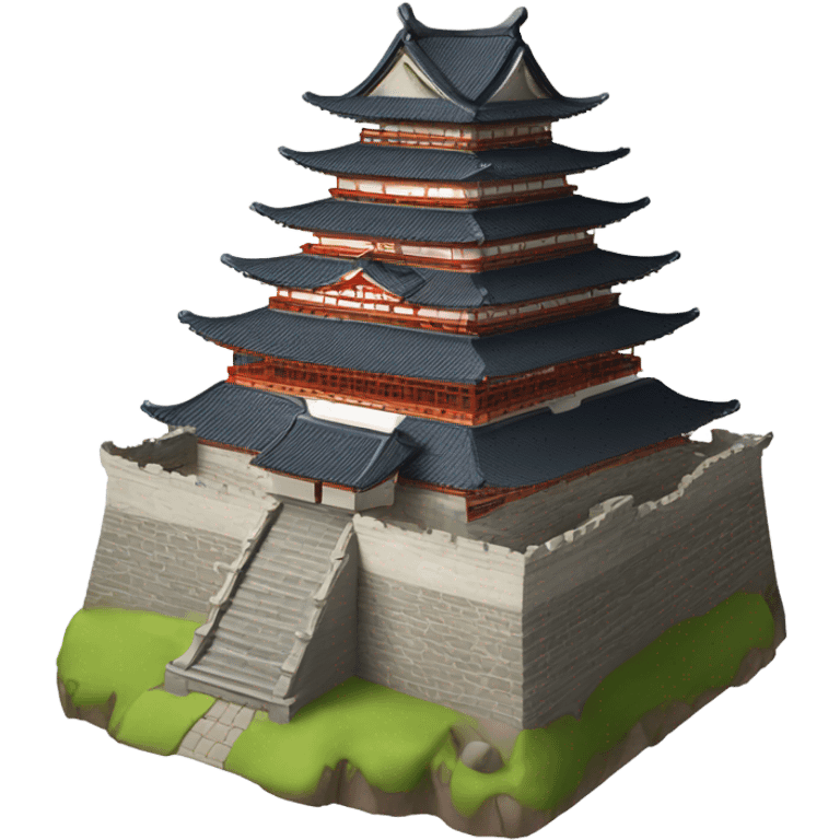 castillo japones e emoji