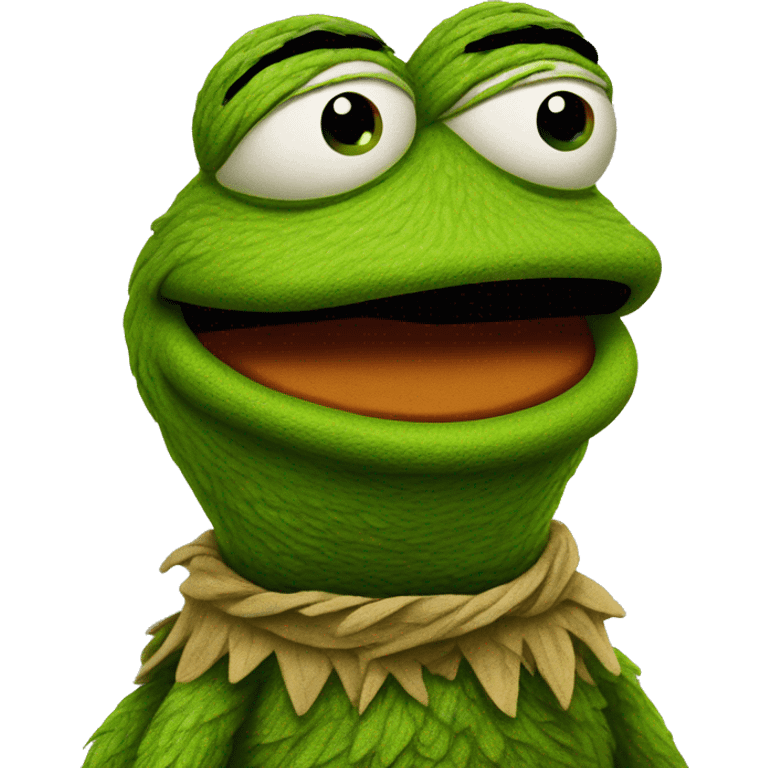 Pepe muppet emoji