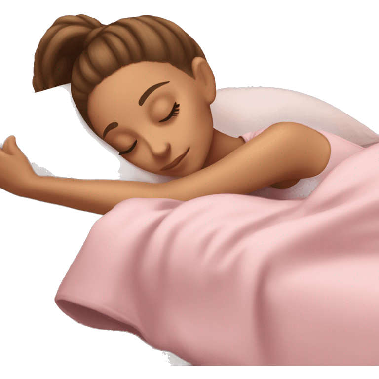 Ariana Grande sleeping emoji