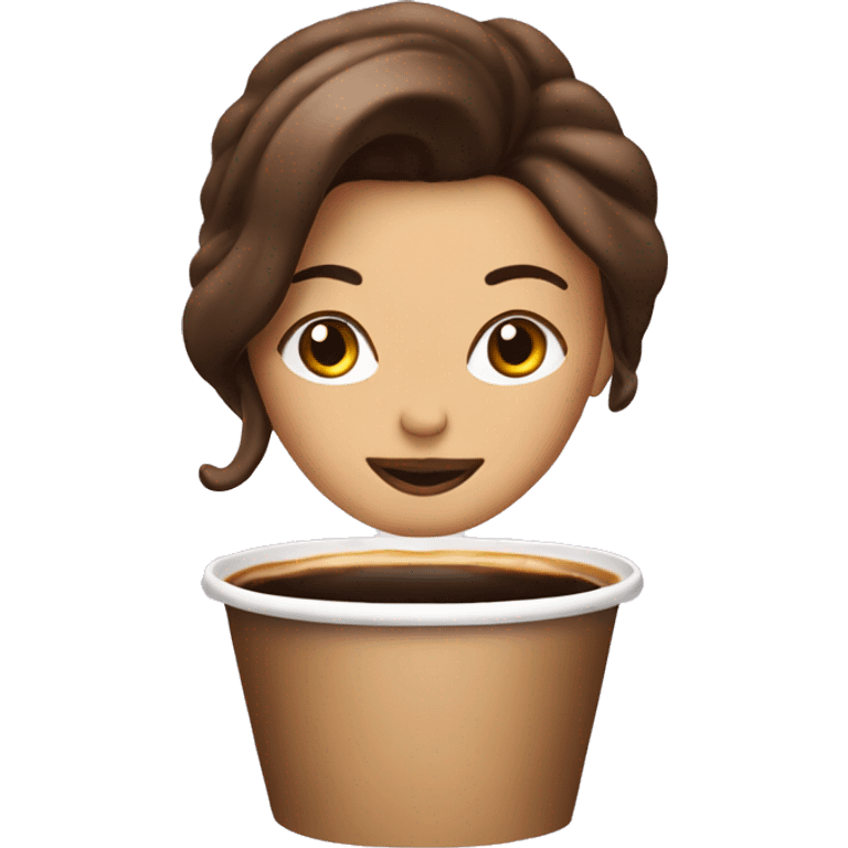 Coquette coffee  emoji